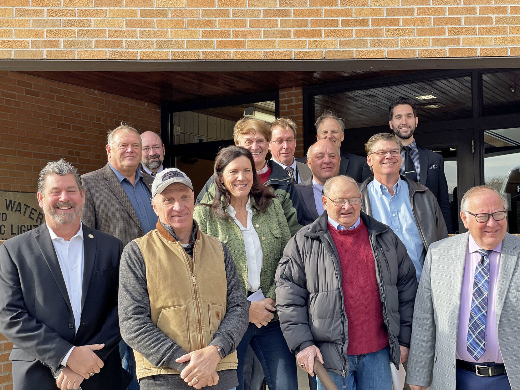 Waseca senate tour group photo